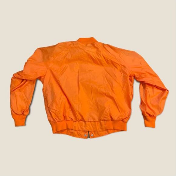 80's Vintage Artex Essential Florida Bomber Jacket Size L - Picture 3 of 4